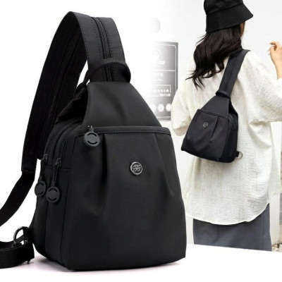 Waterproof 3-Way Multi functional Bag-(Black)