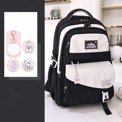 Cute Premium Kids School Backpack(black)