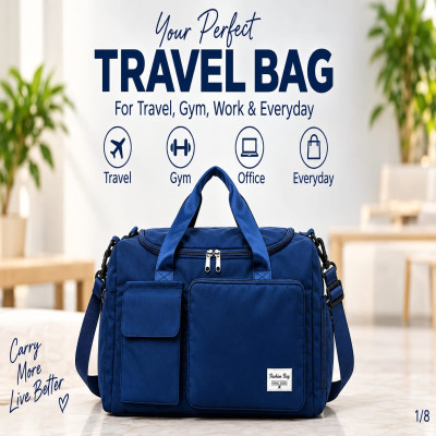 Multifunctional Travel bag (Light sky blue)